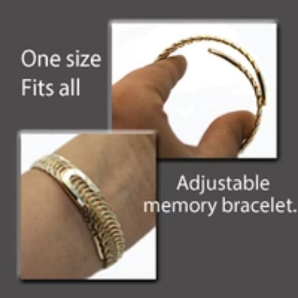 NWOT NuArt adjustable bracelet - Picture 5 of 5